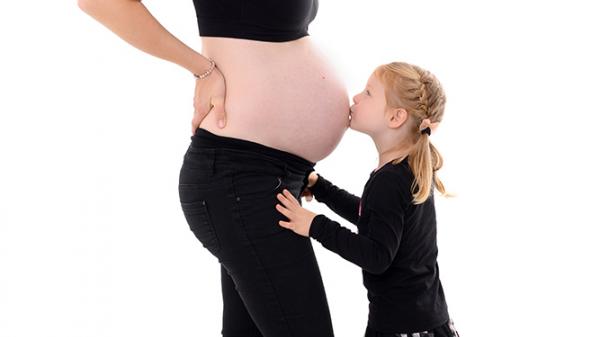 Zwanger en grote zus